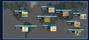 World Digital Library Map